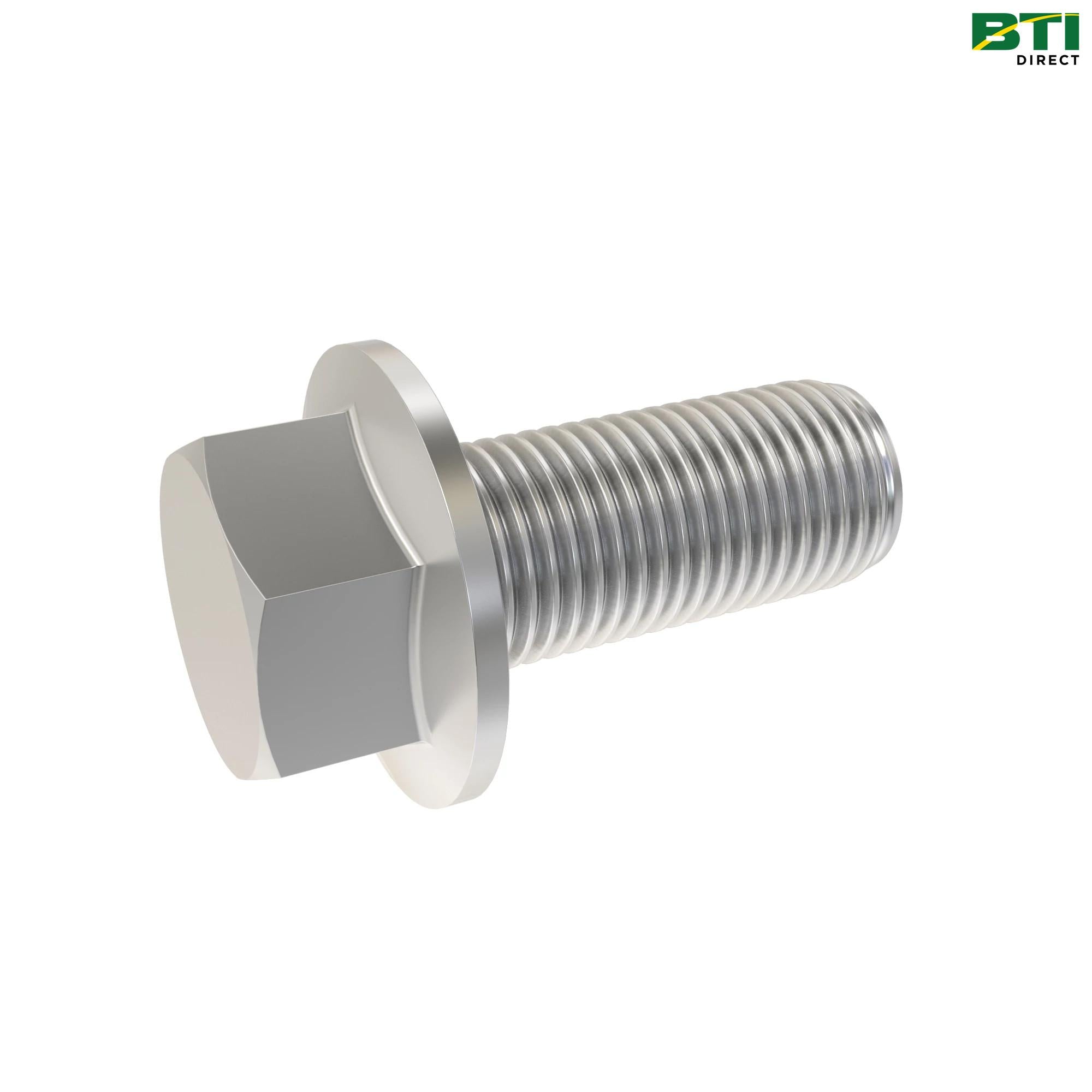 19M7792: Hexagonal Head Flange Bolt, M16 X 30