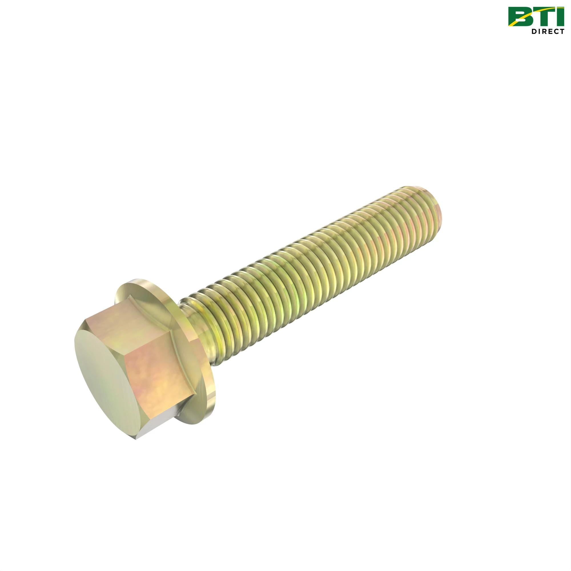 19M7799: Hexagonal Head Flanged Screw, M8 X 45