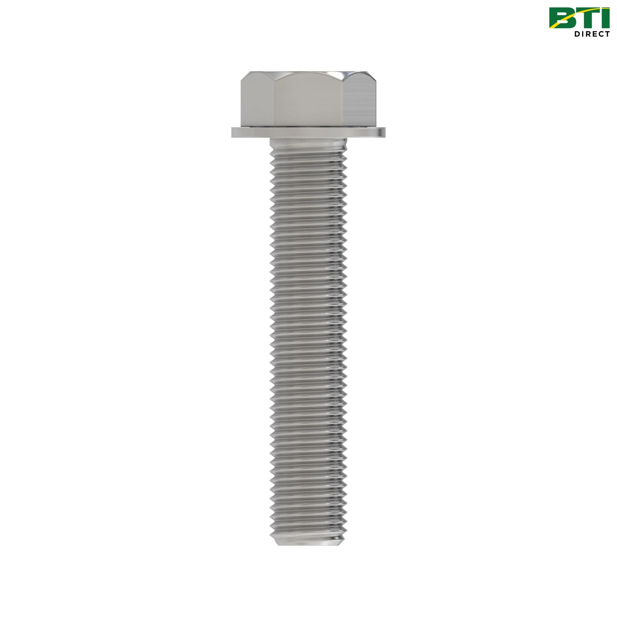 19M7800: Hexagonal Head Flanged Screw, M8 X 50