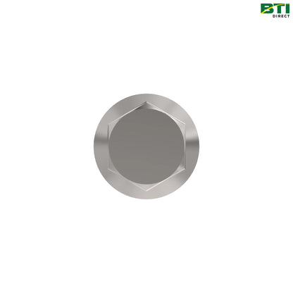 19M7833: Hexagonal Head Flanged Screw, M6 X 35