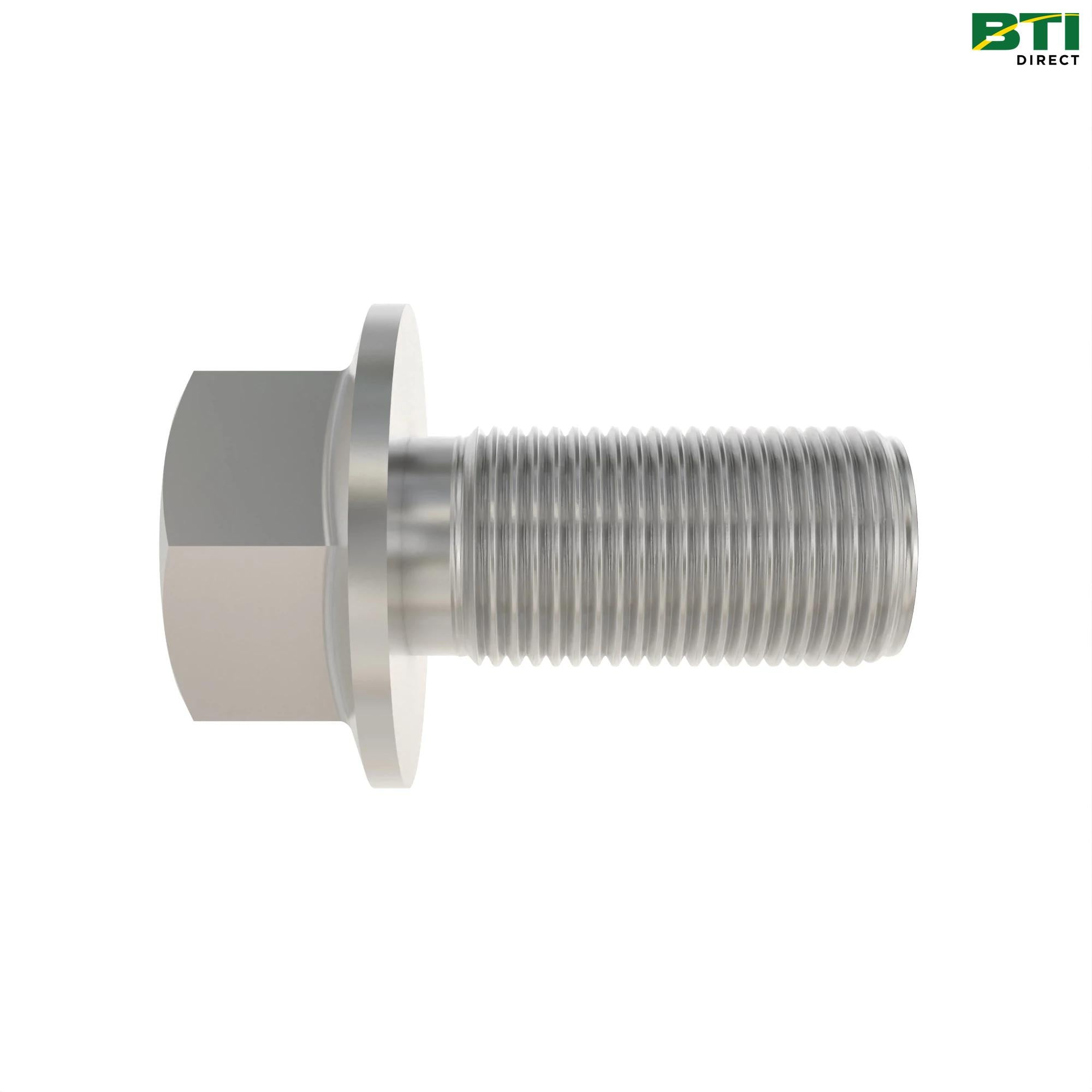 19M7843: Hexagonal Head Flange Bolt, M16 X 35