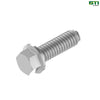 19M7863: Hexagonal Head Flanged Screw, M6 X 25