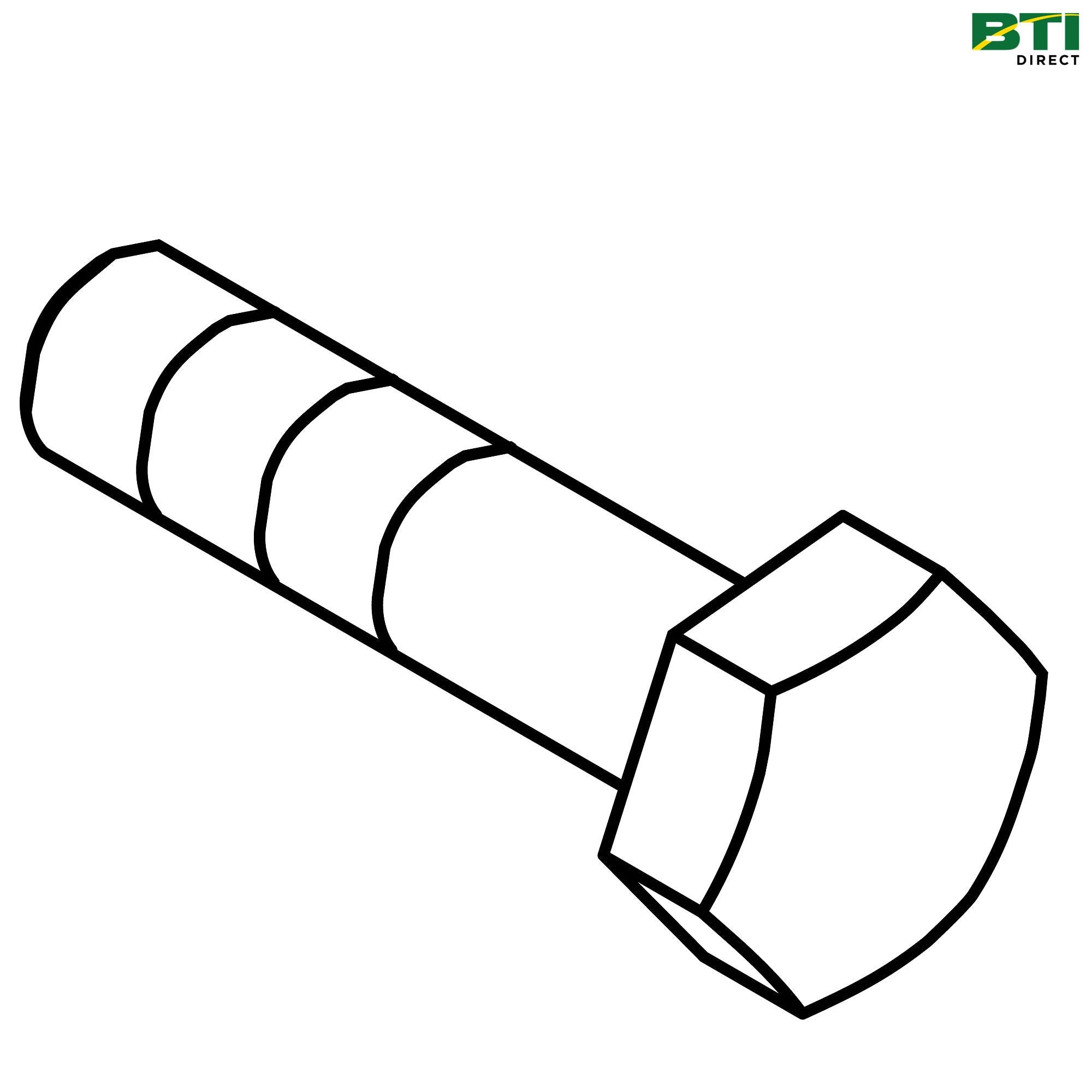 19M7884: Hexagonal Head Cap Screw, M16 X 110