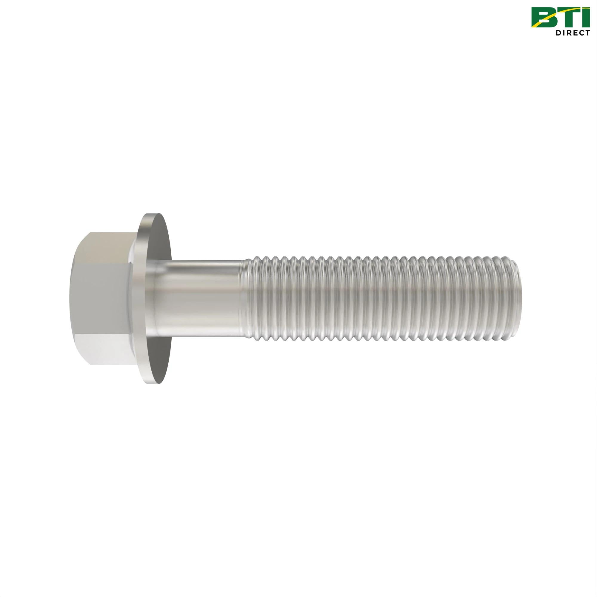 19M8112: Hexagonal Head Flanged Screw, M12 X 55