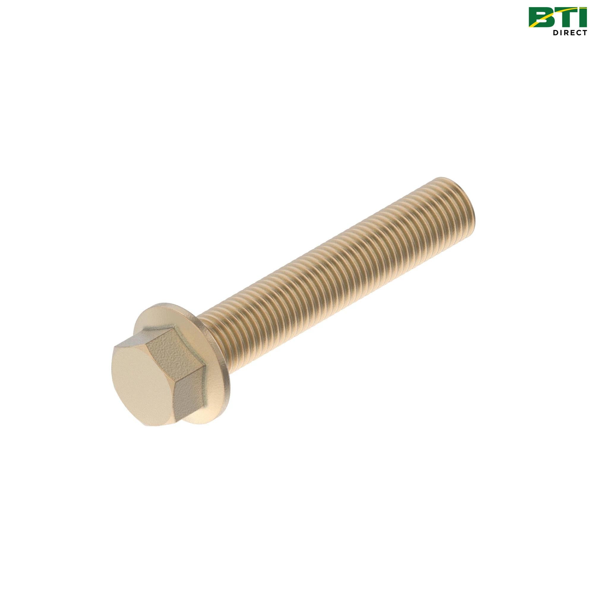 19M8114: Hexagonal Head Flanged Screw, M10 X 70