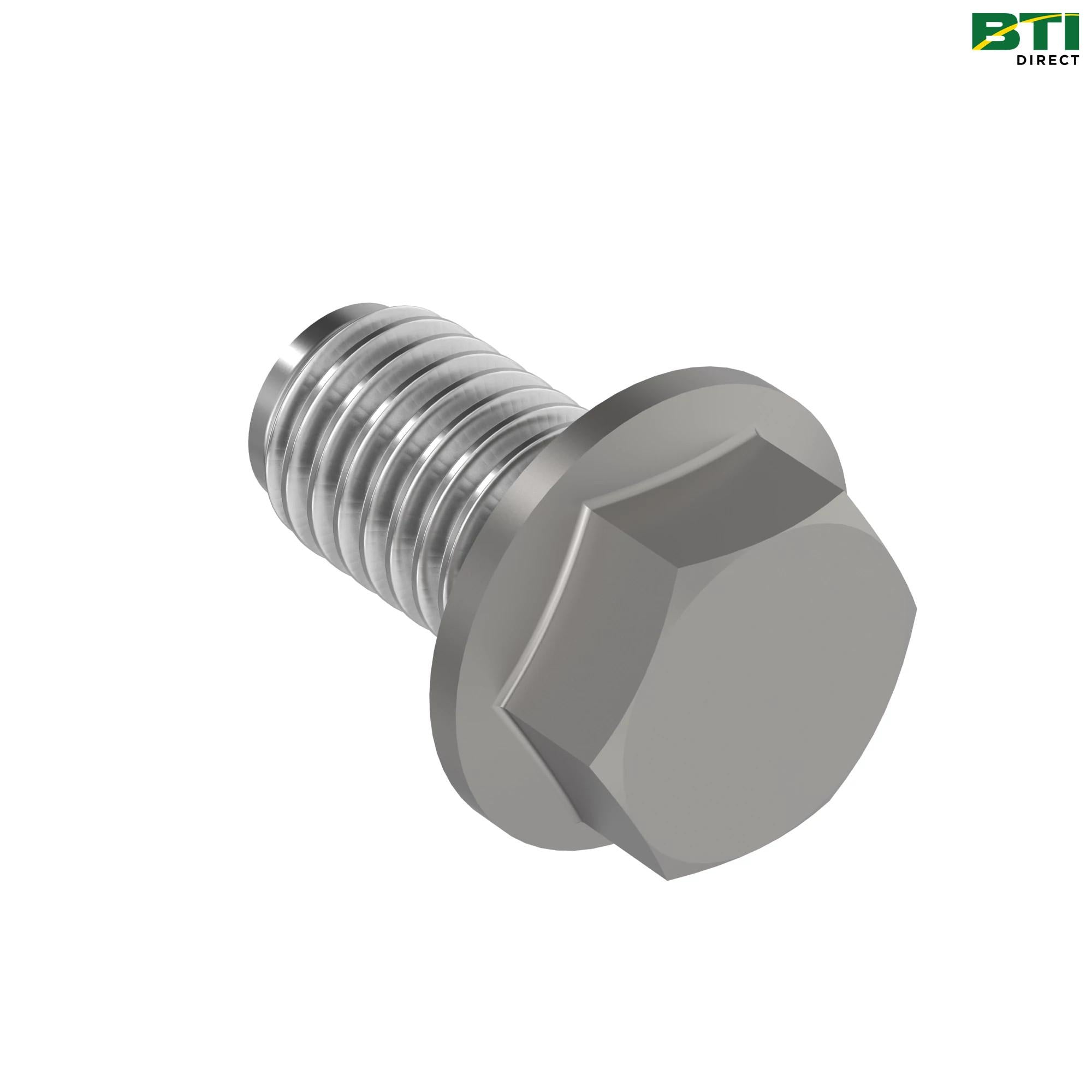 19M8163: Hexagonal Head Flanged Screw, M8 X 16