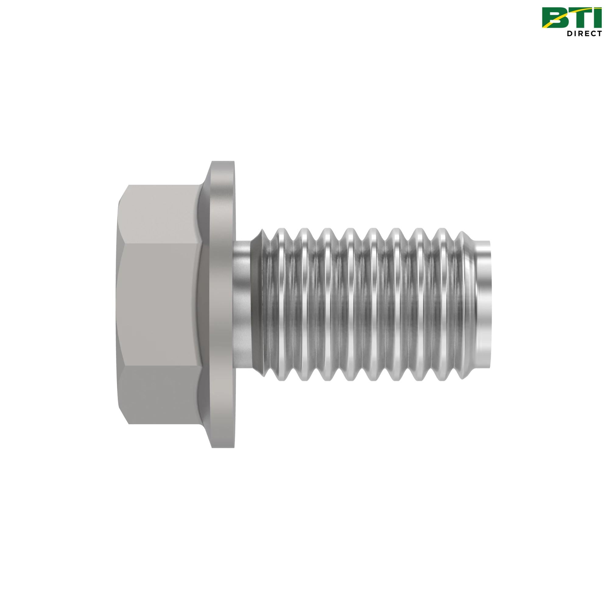 19M8163: Hexagonal Head Flanged Screw, M8 X 16