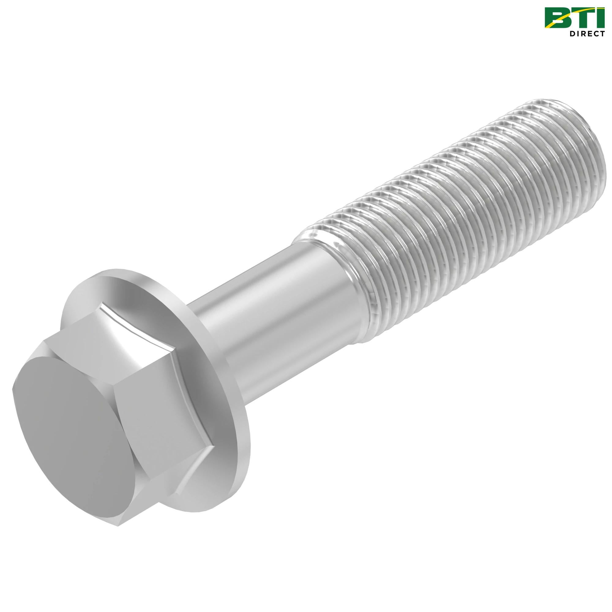 19M9214: Hexagonal Head Flanged Screw, M10 X 30