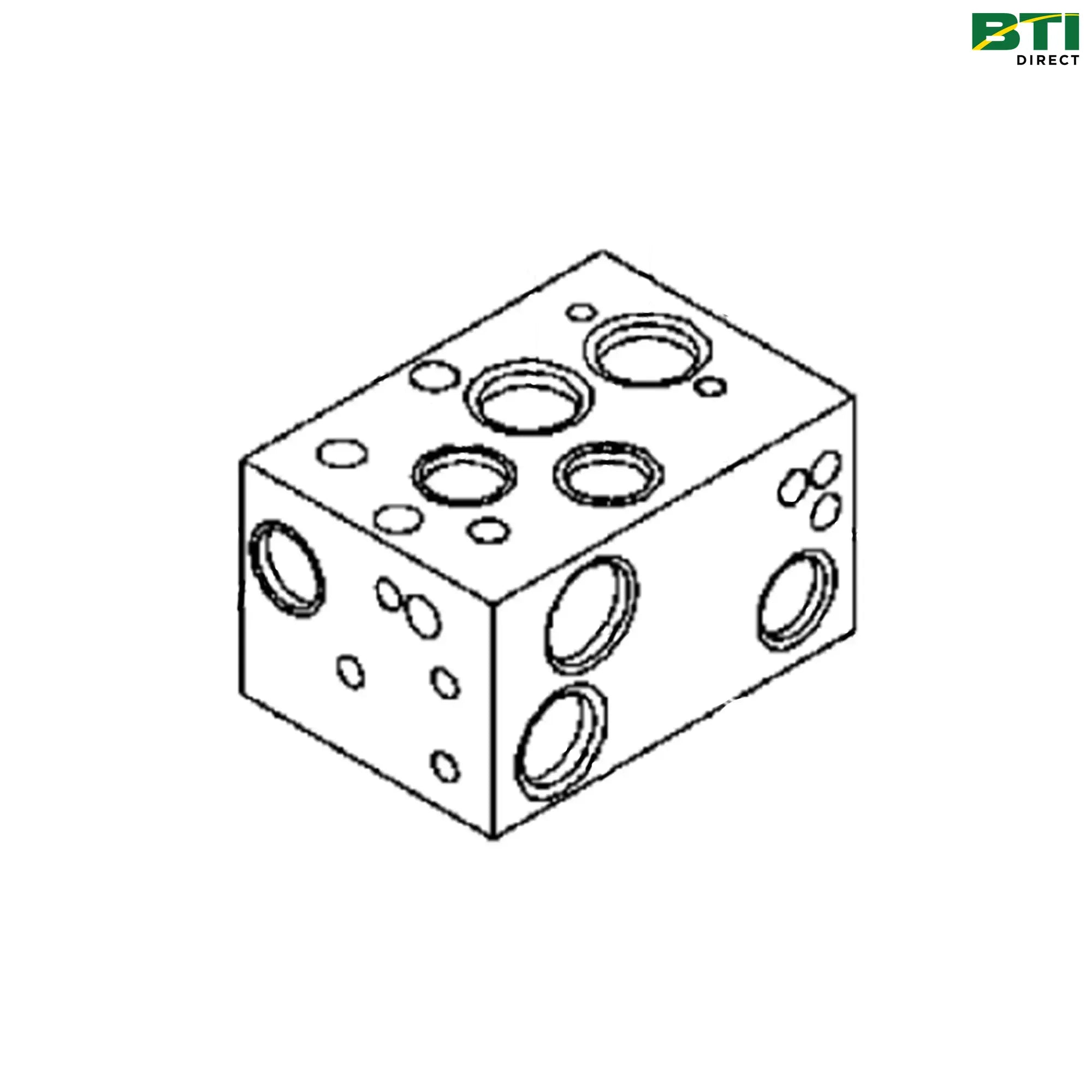 RE190833: Park Brake Control Valve Housing