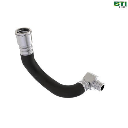 AL210848: Hydraulic Oil Cooler Line Hose with Underdrive
