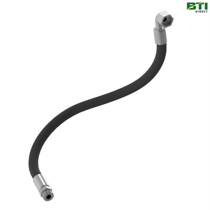AXE20490: Draper Motor Out to Auger Valve In RH Hydraulic Hose