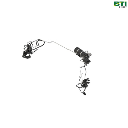 BL16035: Air Trailer Brake 2L Valves and Couplers Attachment with Front Axle Brake