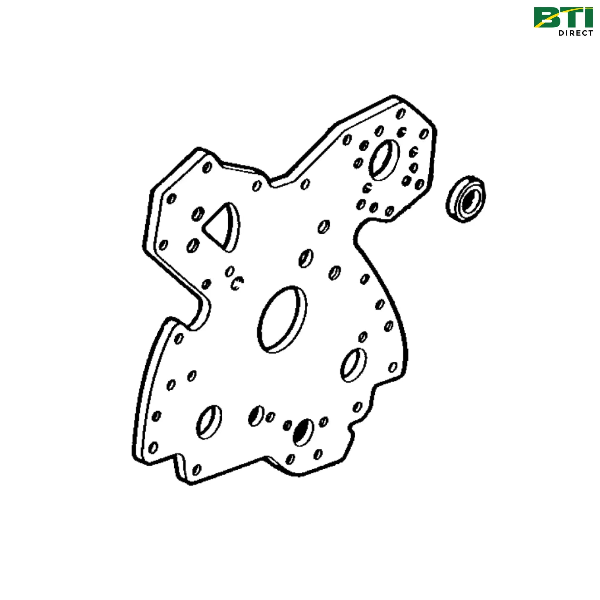 RE16149: Short Block Plate
