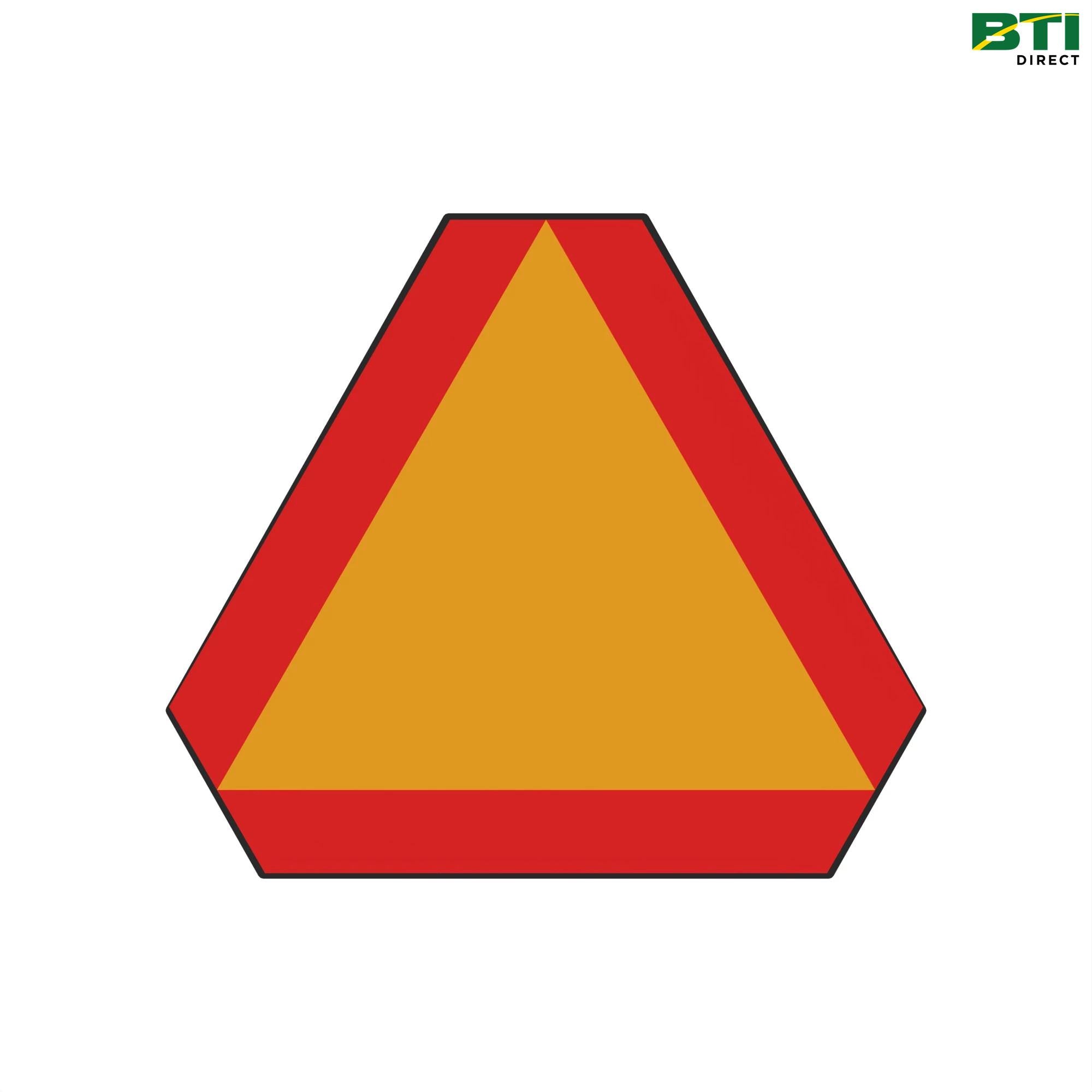 AN373896: Slow Moving Vehicle Emblem with Premask