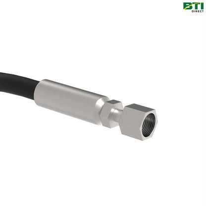 AXE31850: RH Lift Base to Diverter Valve Hydraulic Hose