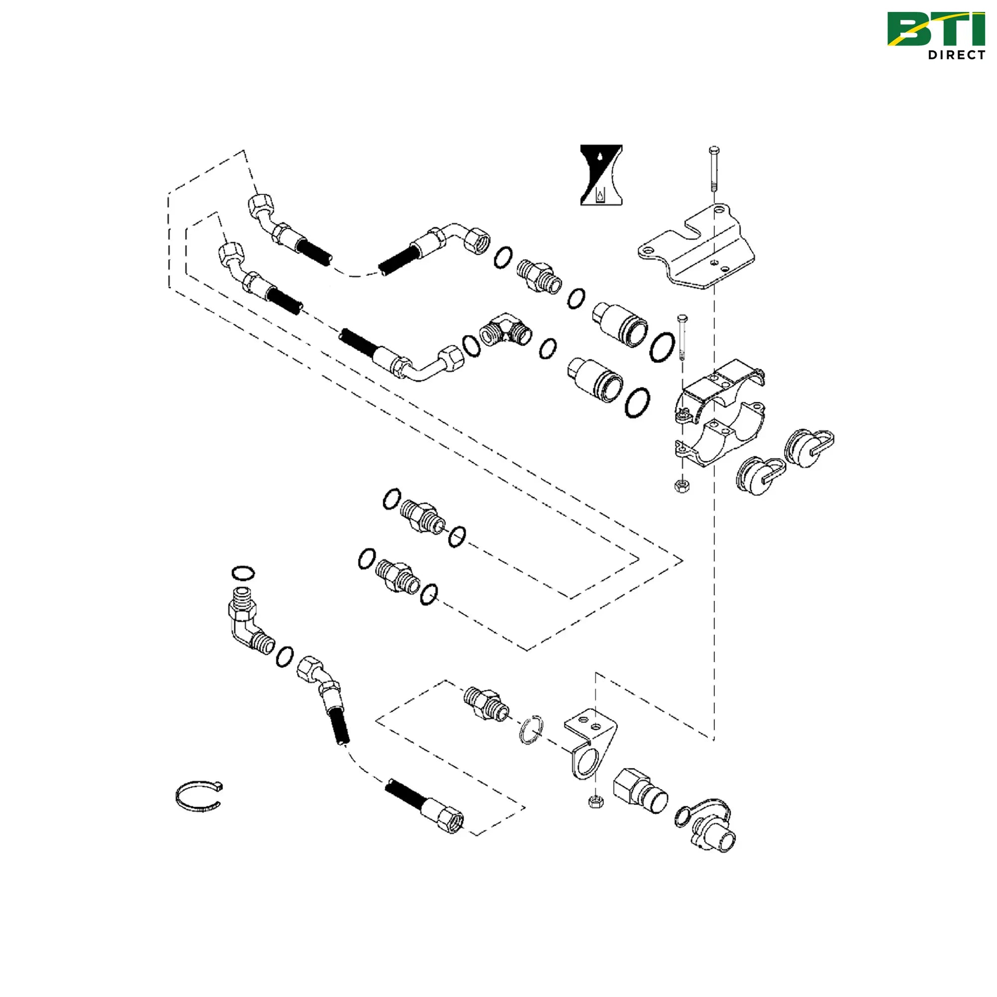 RE218430: Hydraulic Quick Connect Coupler