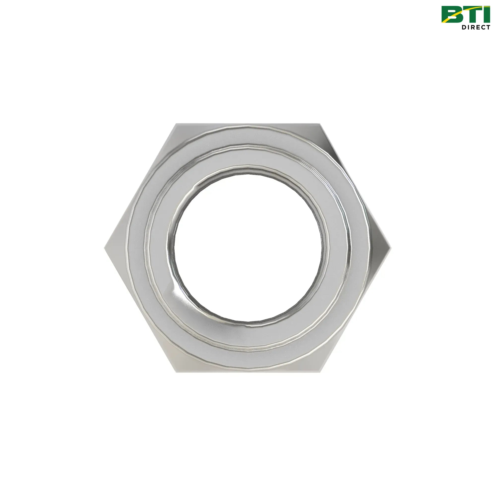 N318933: Hexagonal Lock Nut, 6.35 mm (1/4")