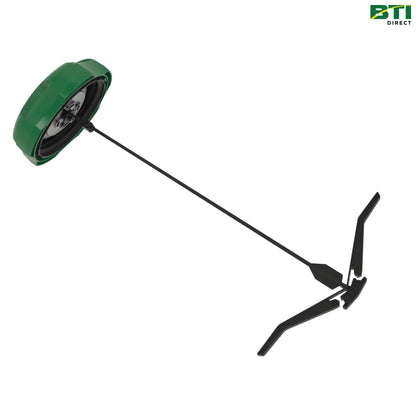 AUC14617: Non Vented Ratchet Cap with Tether