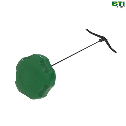 AUC14617: Non Vented Ratchet Cap with Tether