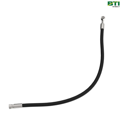 RE342430: Front Axle Brake Back Port Hydraulic Hose