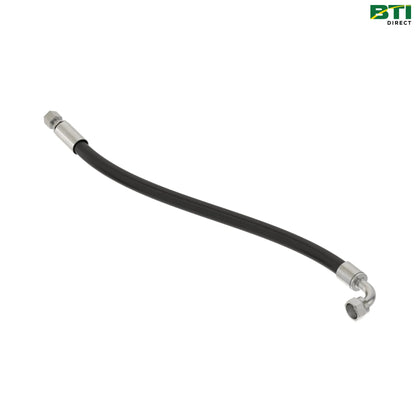 AXE41271: Header Lift Rod End Hydraulic Hose