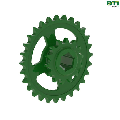 AX10057: Double Chain Sprocket, 14 and 28 Teeth