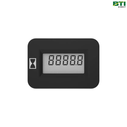 AUC13736: Rectangular Case Hour Meter Gage
