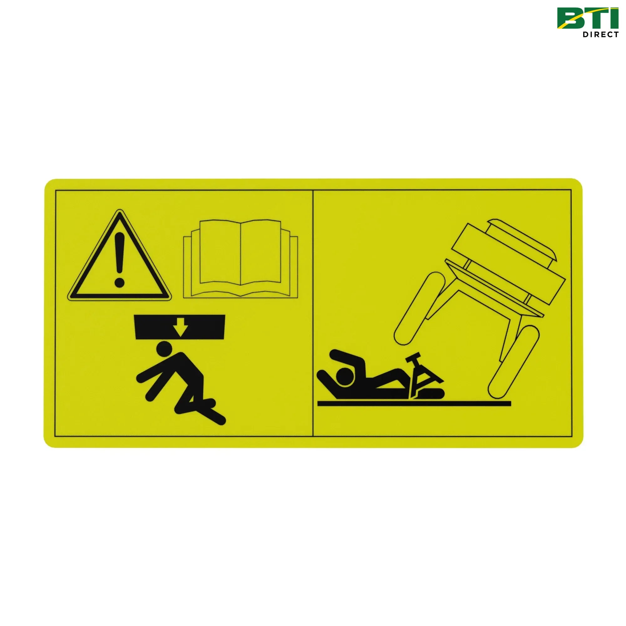 N313599: Caution Label Jacking