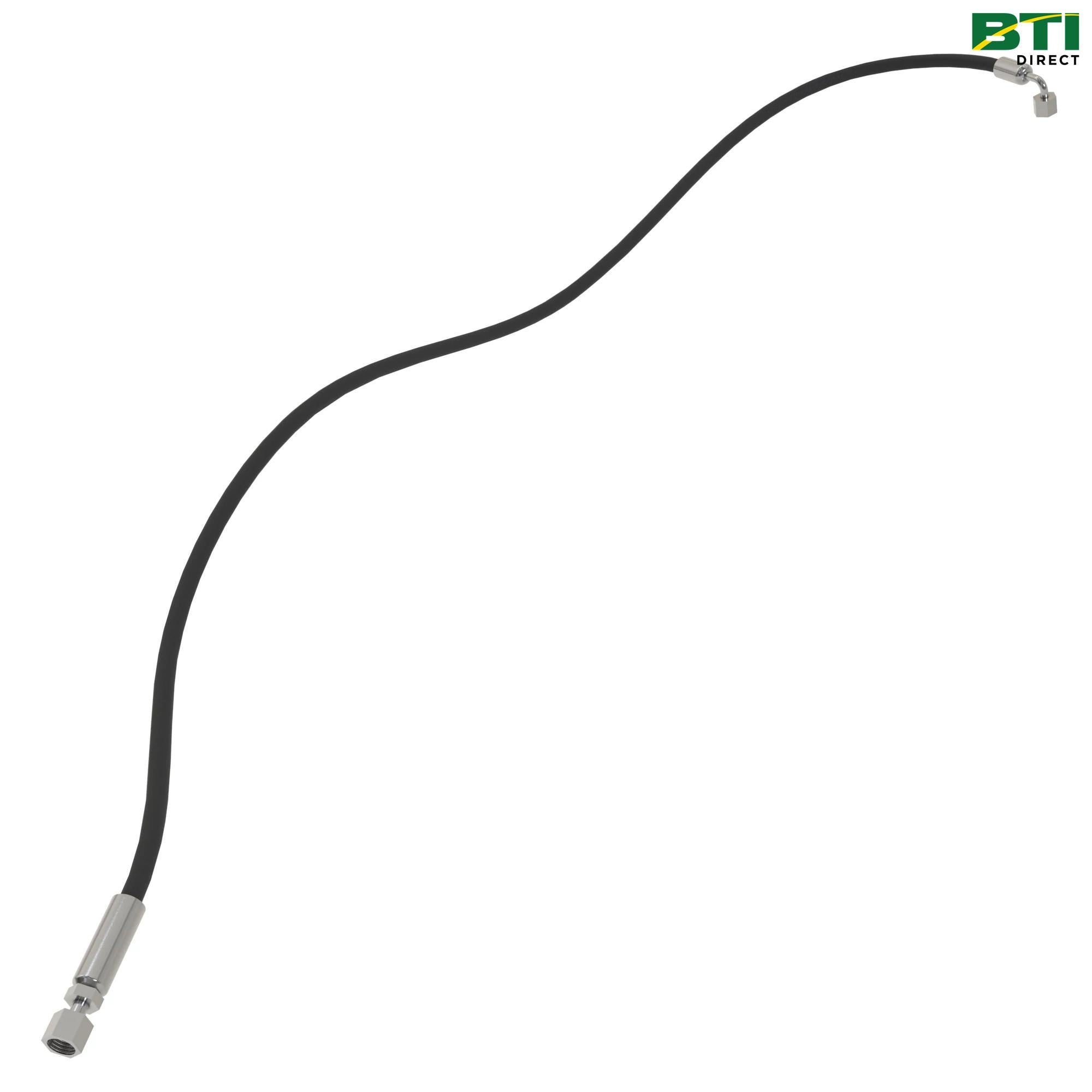 AN374347: LH Baler Latch Cylinder Rod End Hydraulic Hose