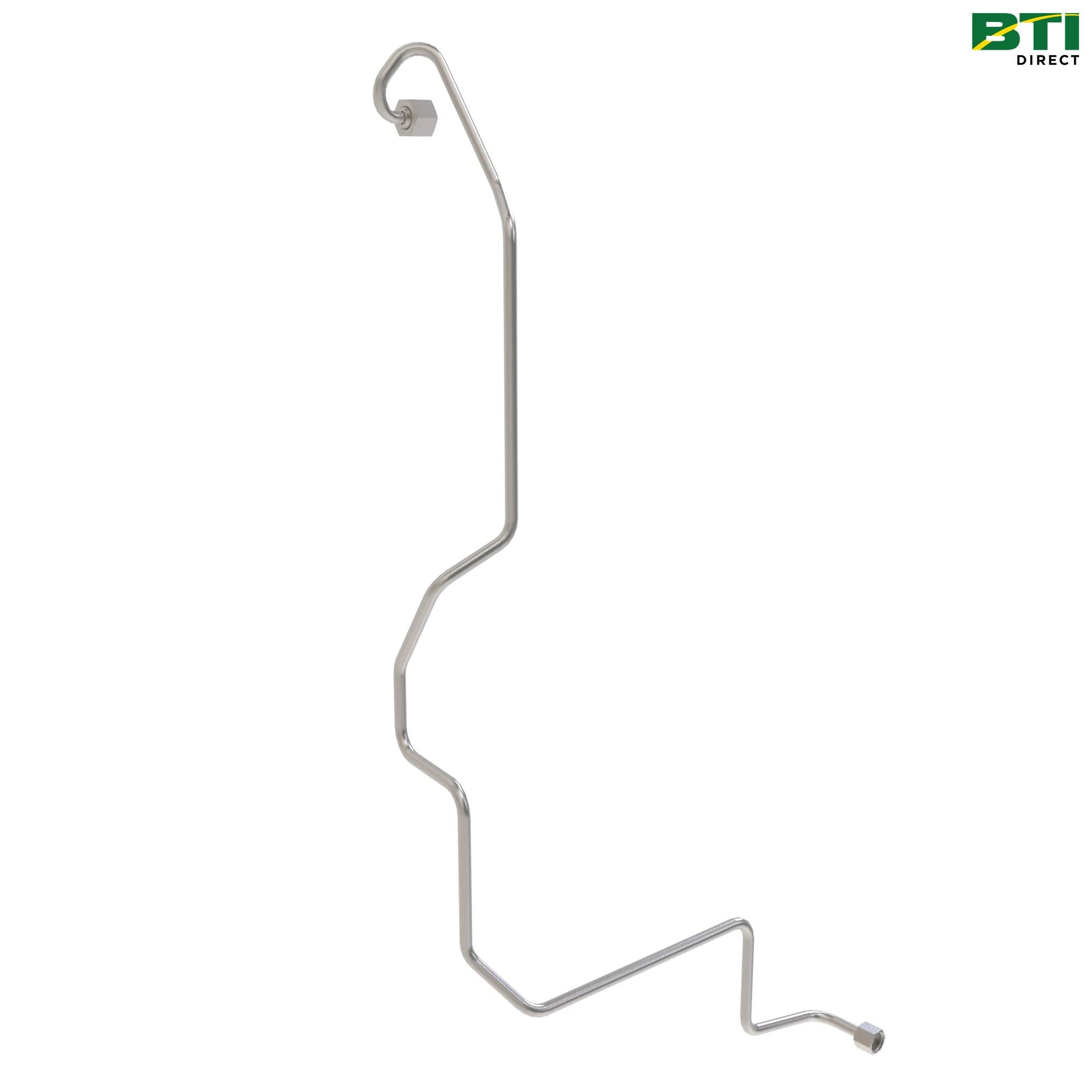 AL217864: Pressure Relief Valve Oil Line, Right Side