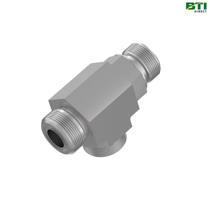 38H5108: Adjustable Stud Run Tee Fitting