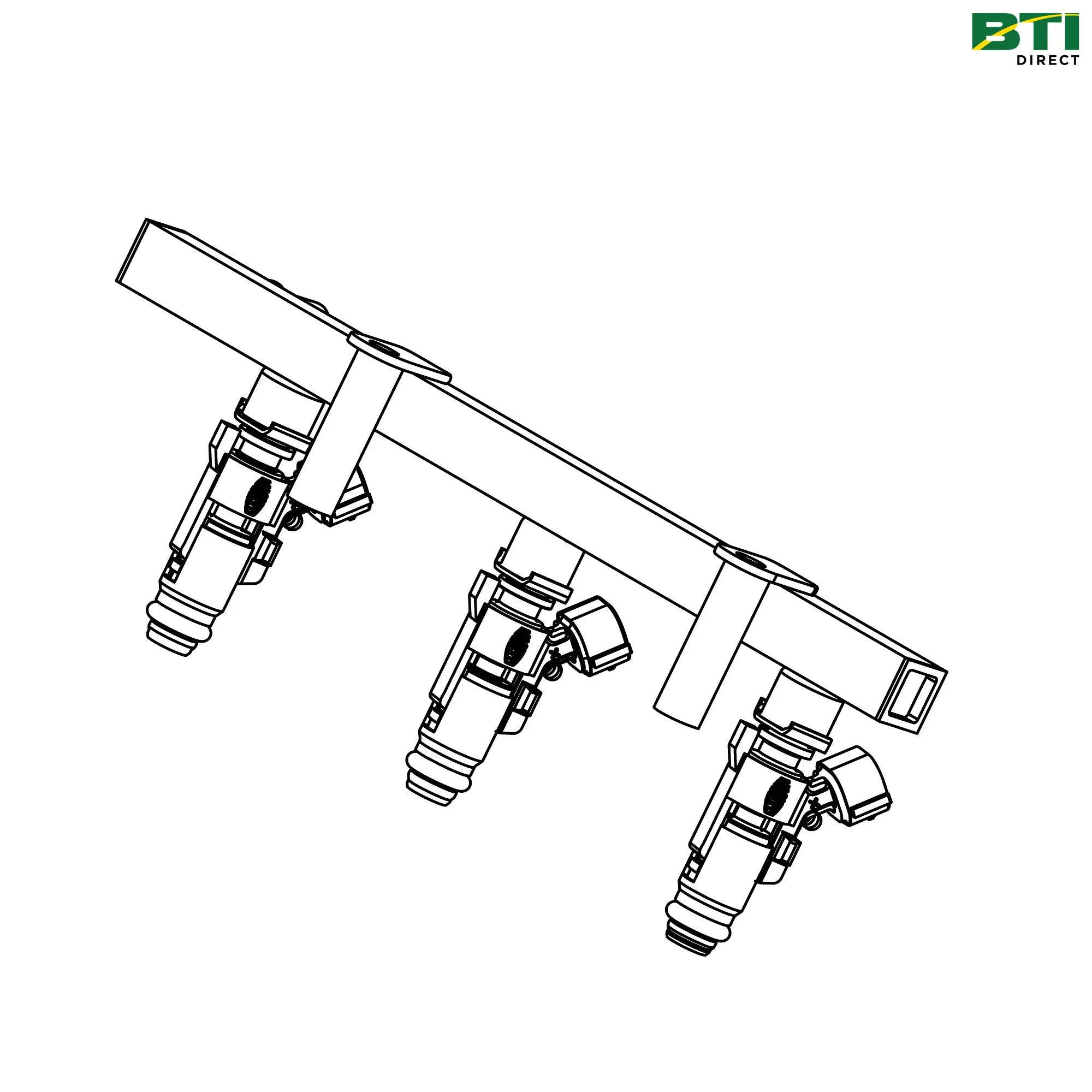 AUC11700: Fuel Rail Assembly