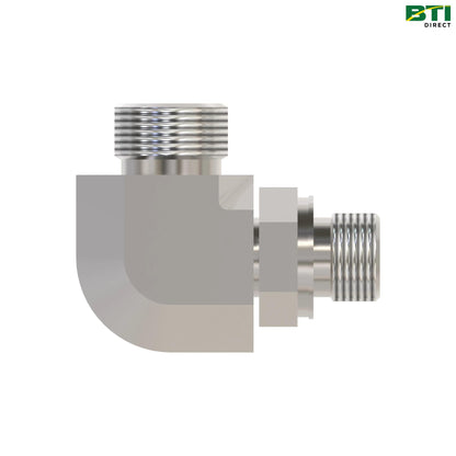 38H5036: 90 Degree Adjustable Stud Elbow Fitting