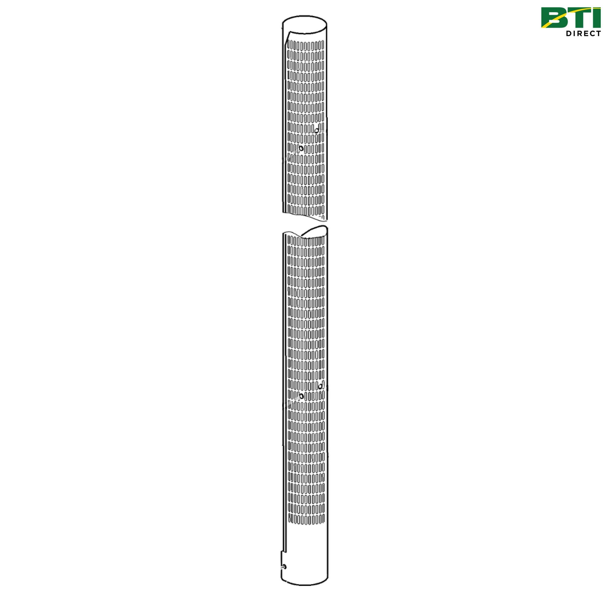 AL175376: Exhaust Tube Heat Guard