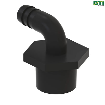 N195028: 90 Degree Male Threaded Hose Adapter Fitting