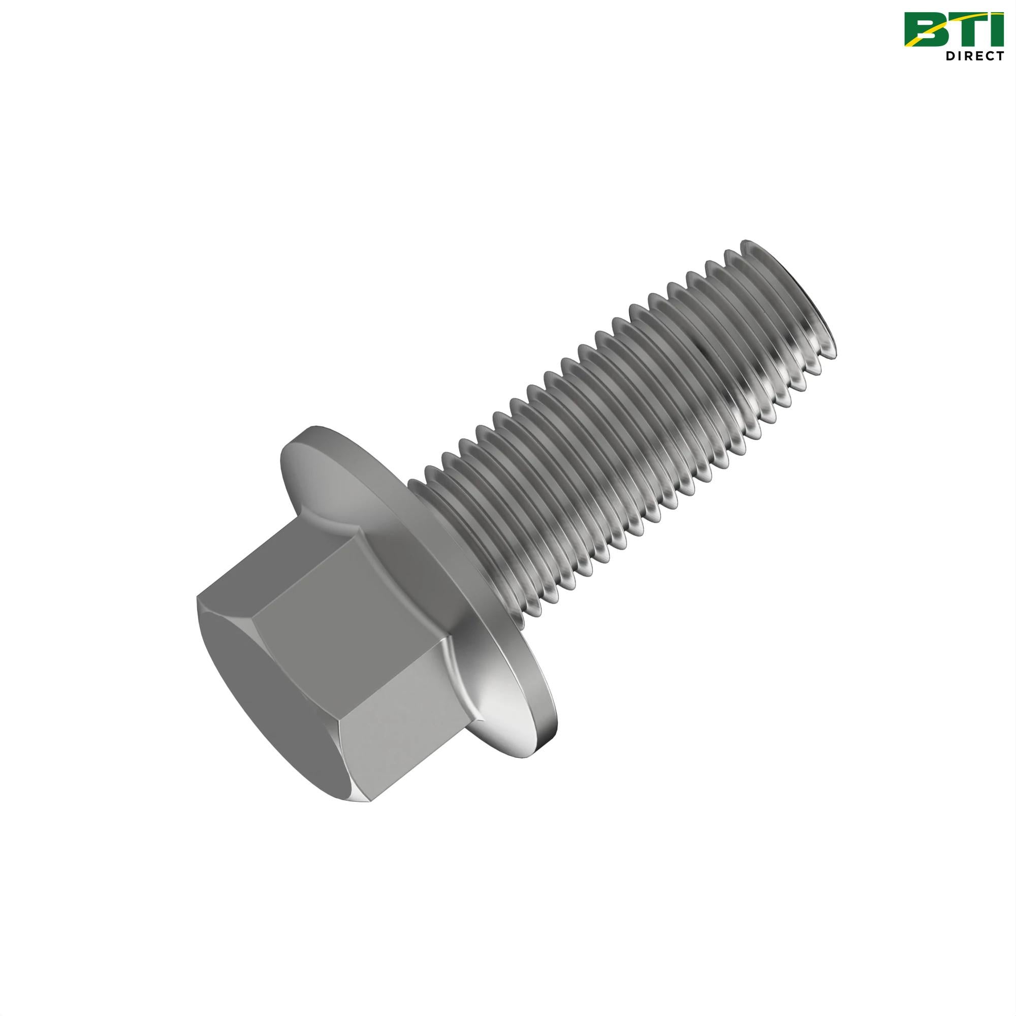 37M7084: Hexagonal Flanged Head Self-Tapping Screw, M8 X 25