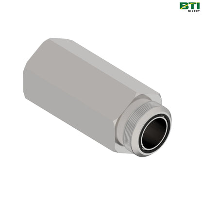AXE47741: Straight Hydraulic Adapter Fitting