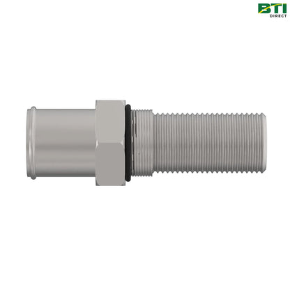 AXE17052: Male Threaded Screend Beaded Connector Adapter Fitting
