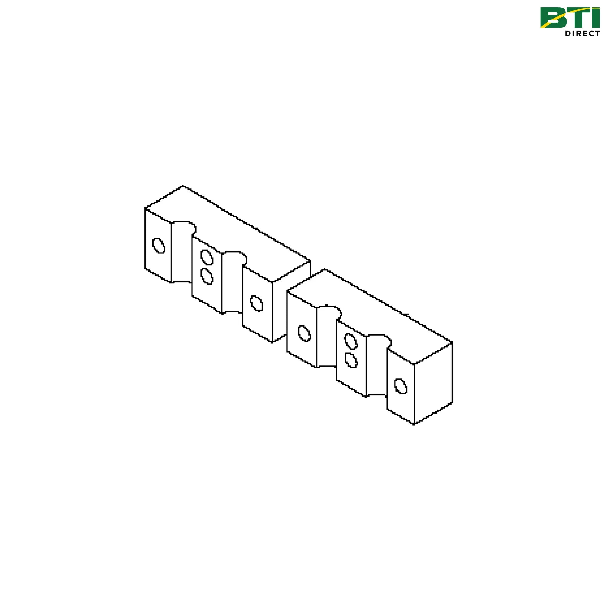 MT2949: Front Tine Holder Kits Bar