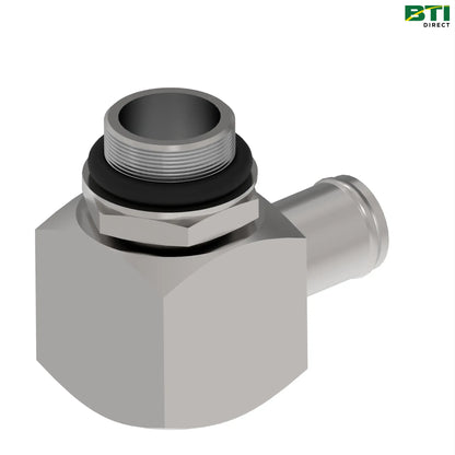 RE163613: 90 Deg Adapter Fitting, Beaded Hose