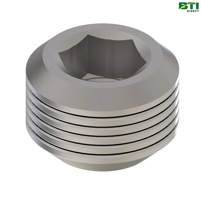 AXE65370: Hexagonal Countersunk Plug Orifice