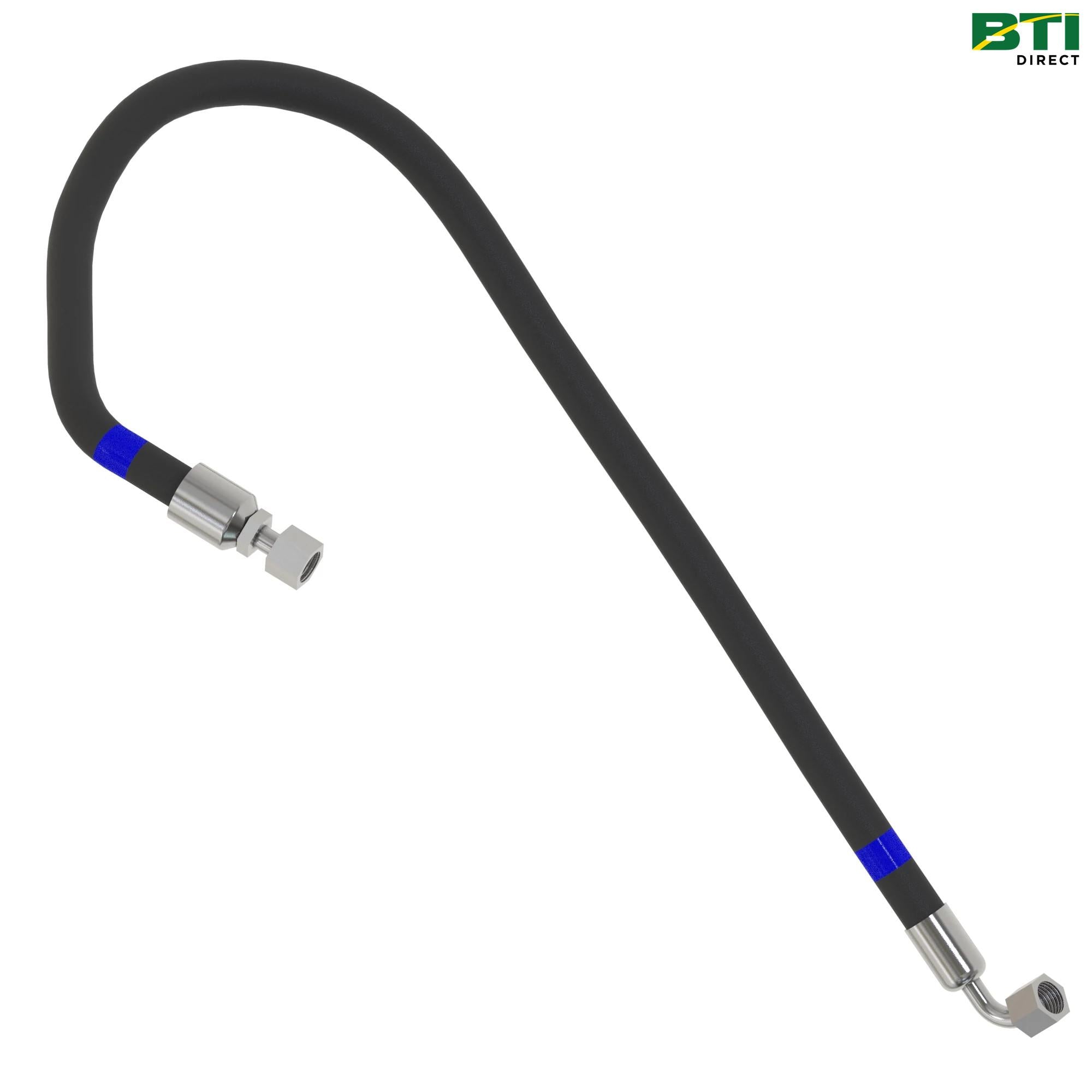 AN403272: Traction Control Blue Fabricated Hydraulic Hose
