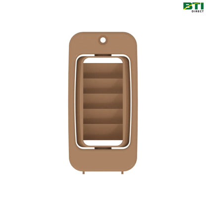 RE157244: Cab Air Duct Louver