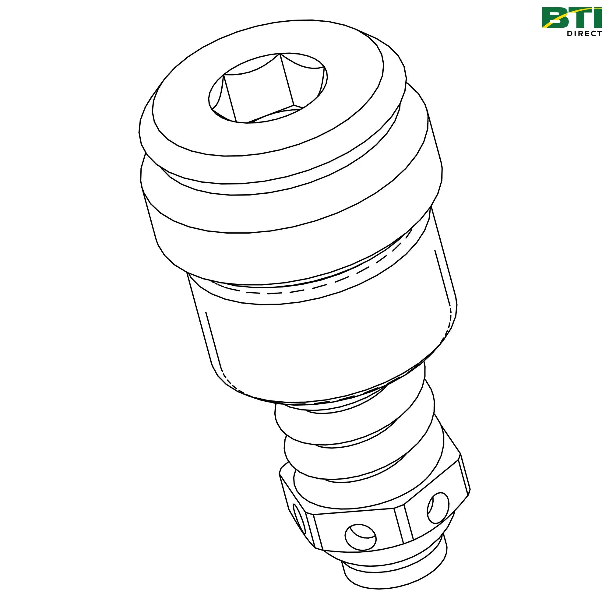 RE226561: Pressure Relief Fitting