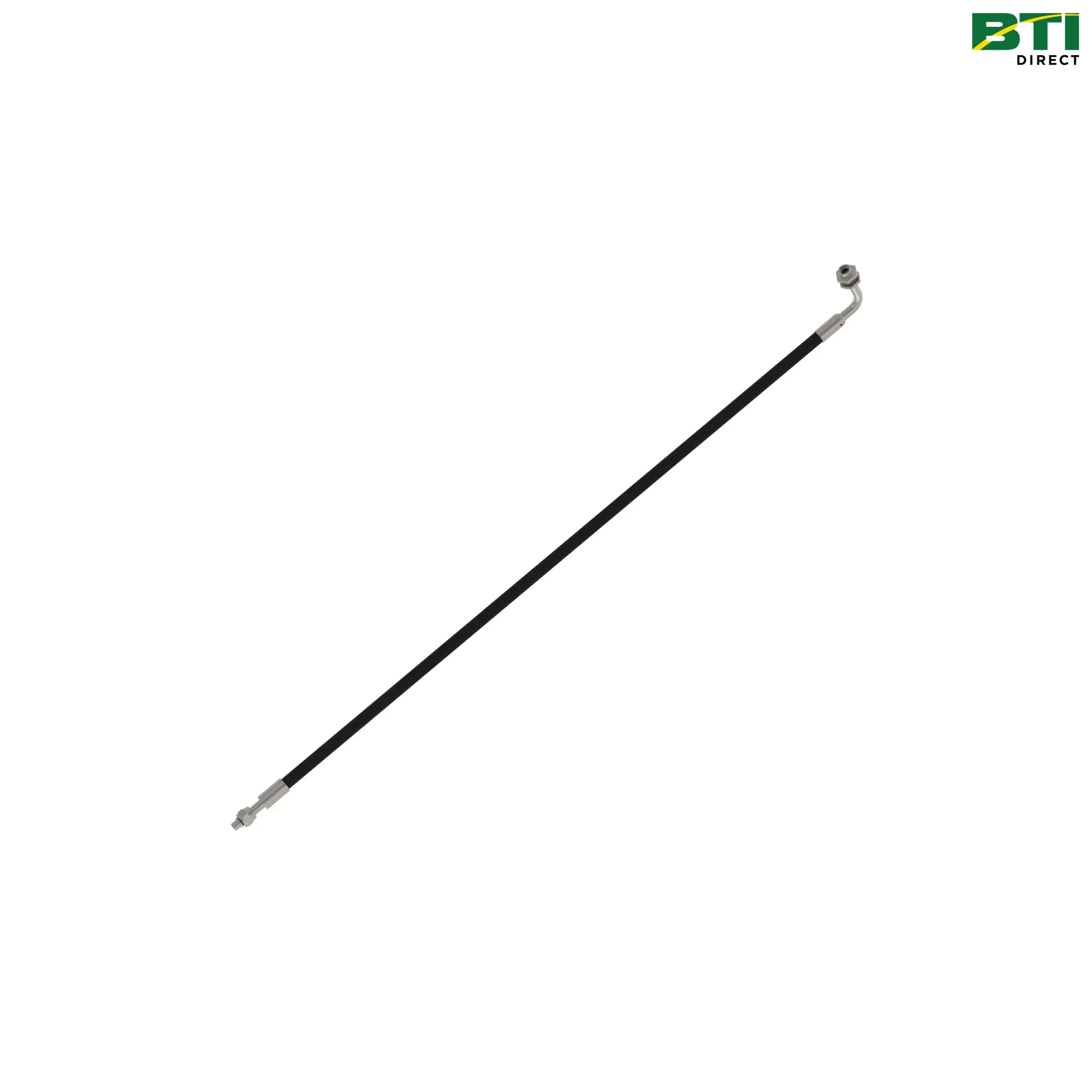 AXE21639: Bulkhead to Condenser Refrigerant Hose, Pressure Side