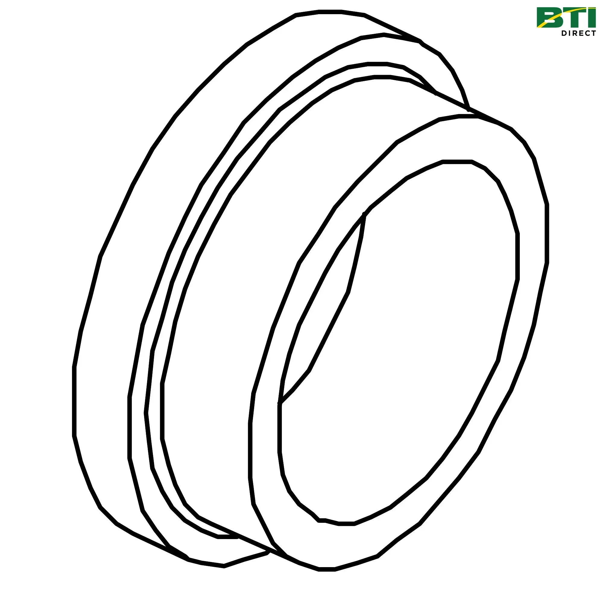 N283293: Cylindrical Flanged Alloy Bushing