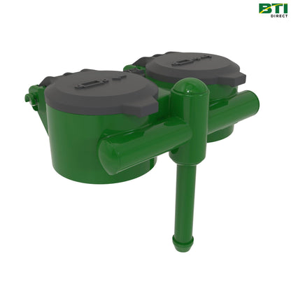 AL219065: Dust Case Front Implement Coupler Cover Assembly