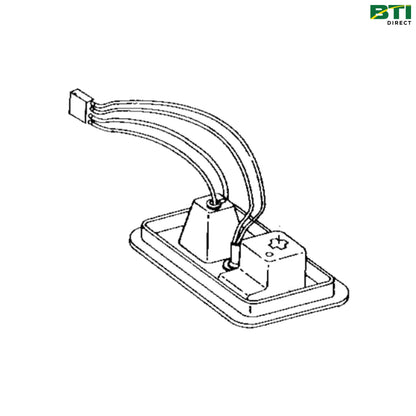 RE43729: Dome Light Housing