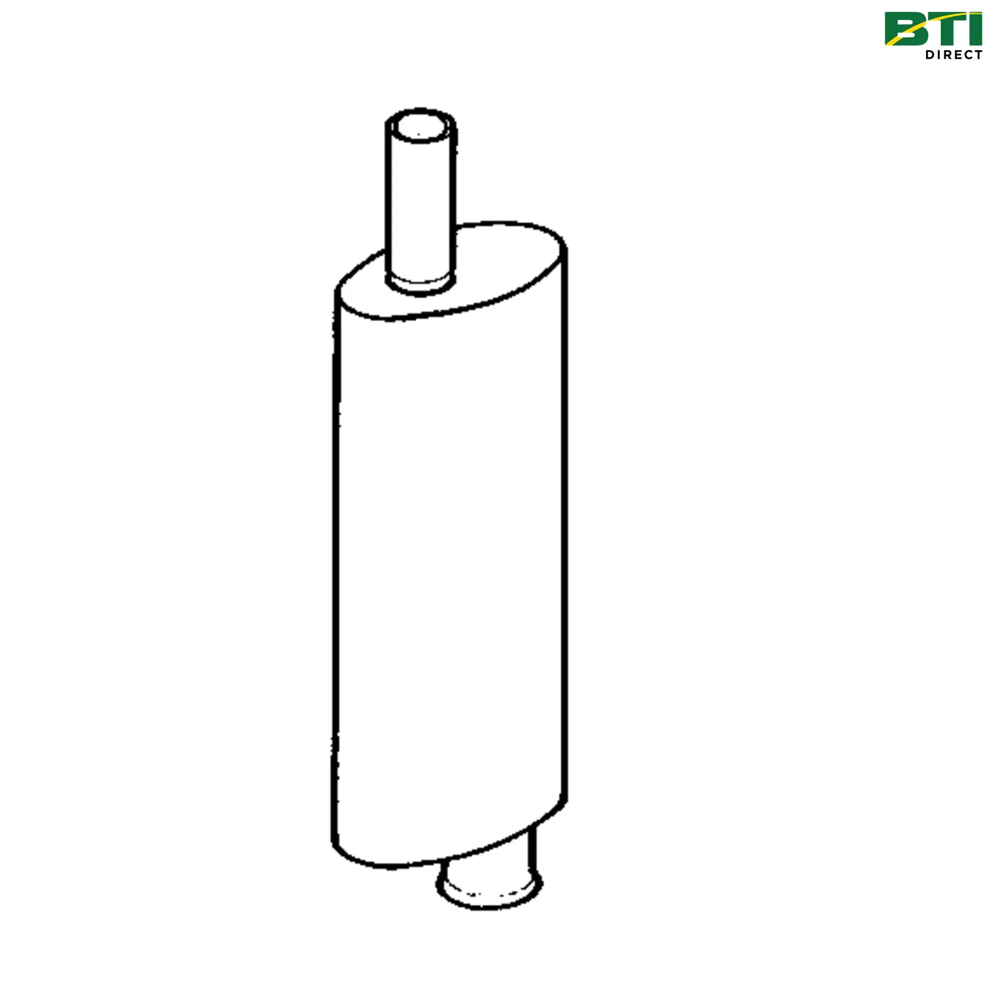 RE20220: Muffler with Clamp