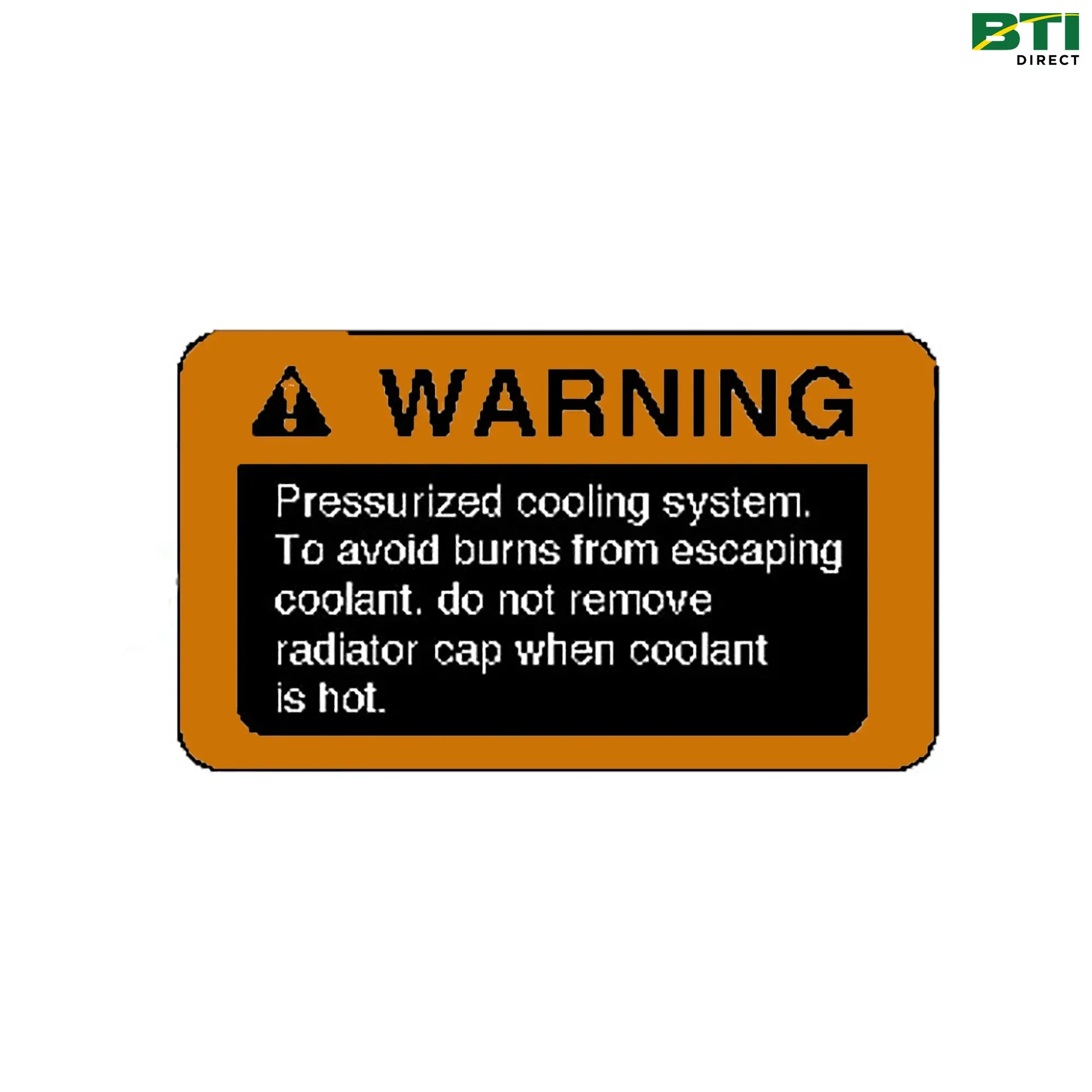 N203305: Pressure Control System Label